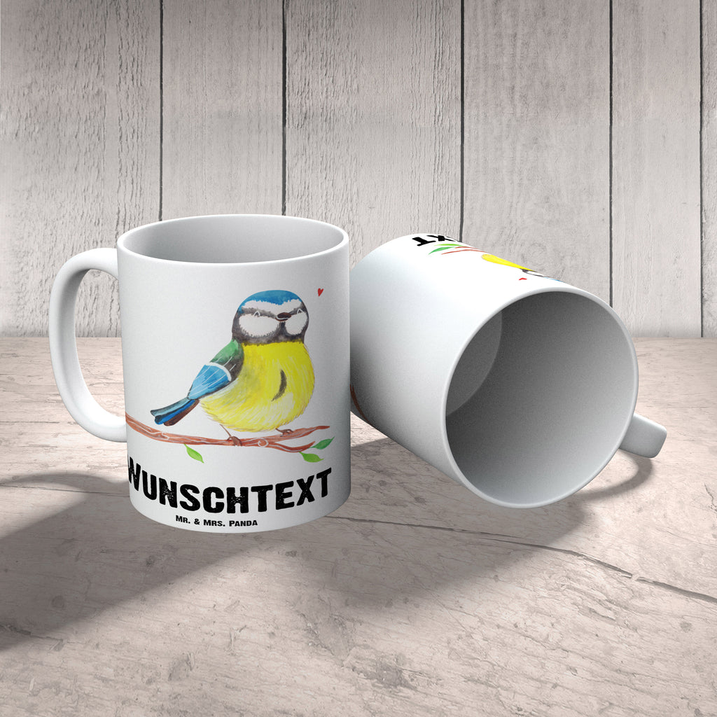 Personalisierte Tasse Vogel Blaumeise Personalisierte Tasse, Namenstasse, Wunschname, Personalisiert, Tasse, Namen, Drucken, Tasse mit Namen, Ostern, Osterhase, Ostergeschenke, Osternest, Osterdeko, Geschenk zu Ostern, Ostergrüße, Blaumeise, Vogel, liebe Grüße, Frühling, Frühlingsgefühle, Osterzeit