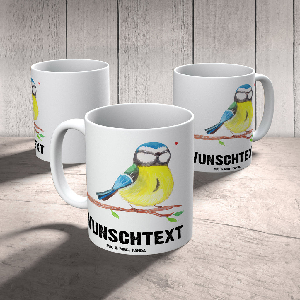 Personalisierte Tasse Vogel Blaumeise Personalisierte Tasse, Namenstasse, Wunschname, Personalisiert, Tasse, Namen, Drucken, Tasse mit Namen, Ostern, Osterhase, Ostergeschenke, Osternest, Osterdeko, Geschenk zu Ostern, Ostergrüße, Blaumeise, Vogel, liebe Grüße, Frühling, Frühlingsgefühle, Osterzeit