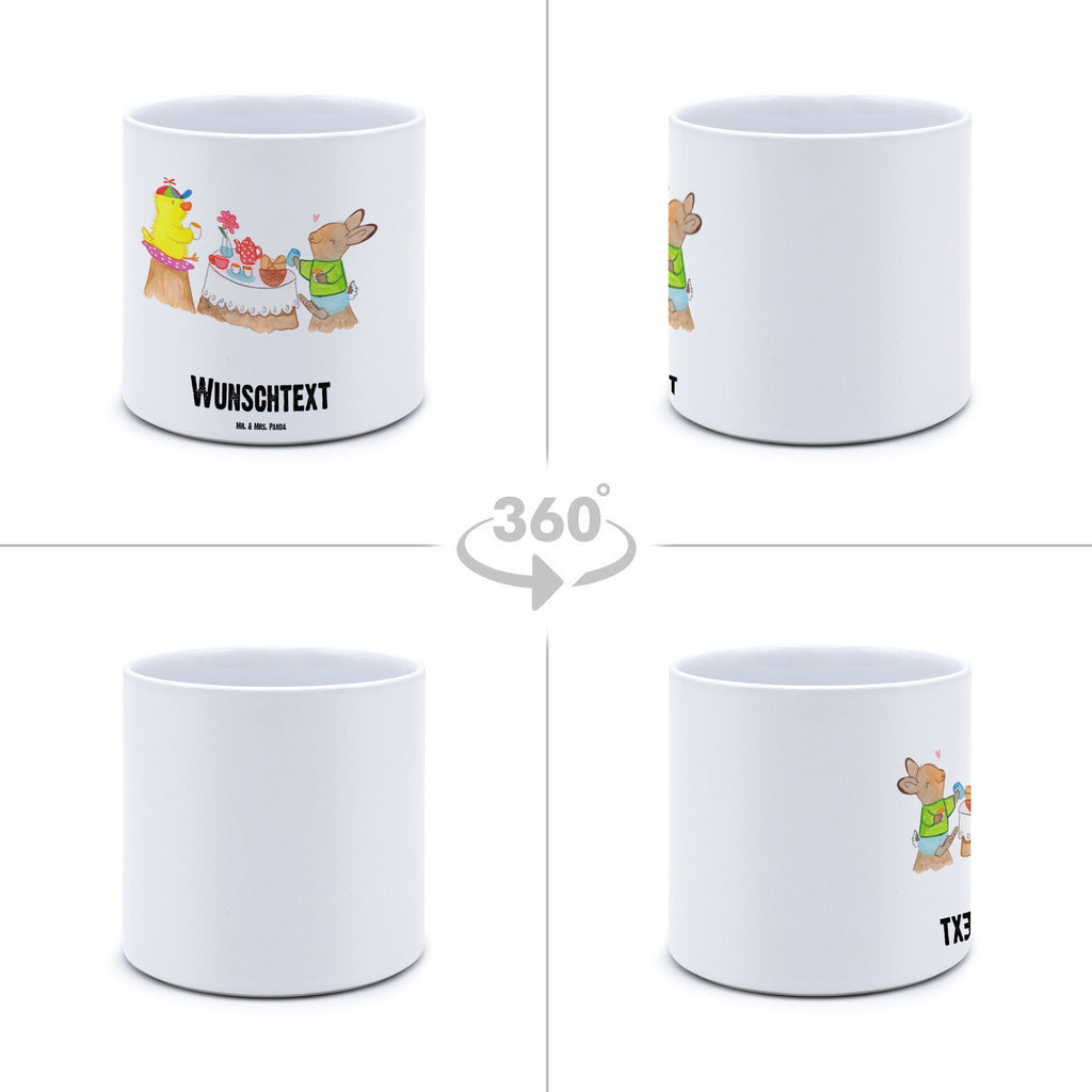Personalisierter XL Blumentopf Ostern Frühstück Personalisierter Blumentopf, Personalisierter Übertopf, Personalisierter Pflanztopf, Personalisierter Keramiktopf, Personalisierter Kräutertopf, Personalisierter Topf, Personalisierter Pflanzkübel, Personalisierter Blumenübertopf, Ostern, Osterhase, Ostergeschenke, Osternest, Osterdeko, Geschenk zu Ostern, Ostergrüße, Ostereier, Frühling, Frühlingsgefühle, Hase, Osterfrühstück, Frühstück, Picknick, Küken, Osterküken