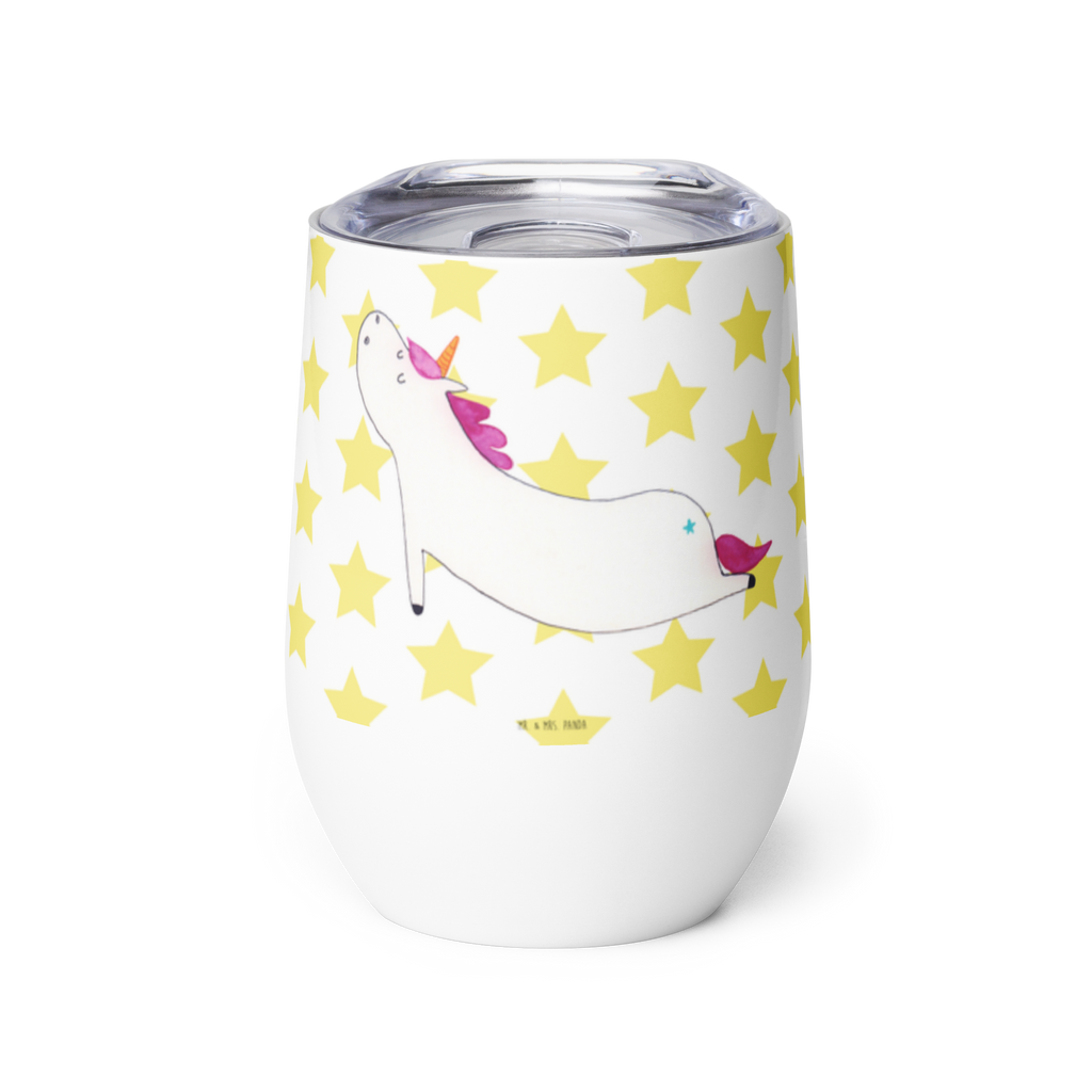 Weinbecher Einhorn Yoga Weinbecher, Glühwein Becher, Heißgetränke, Trinkbecher, Weinkelch, Weingläser, hochwertiger Weinbecher, Weinbecher Reisen, Weinbecher unterwegs, Einhorn, Einhörner, Einhorn Deko, Pegasus, Unicorn, Yoga, Namaste, Achtsamkeit, Entspannung, Joga, Yogamatte, Sport, lustig, witzig, süß
