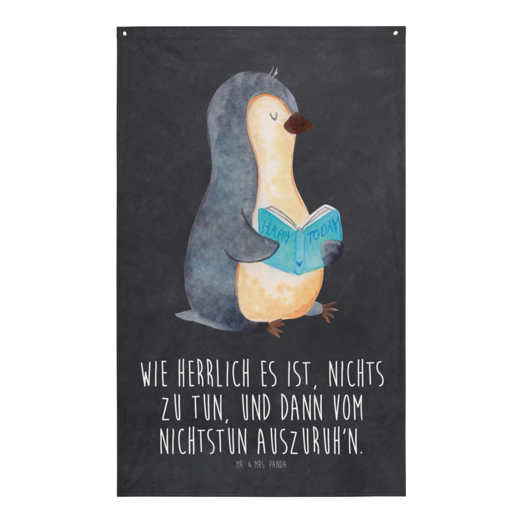 Wandteppich Pinguin Buch Wandbehang, Dekoration, Boho, Wandteppich, Wandtuch, Wanddeko, Tapisserie, Tapestry, Wandbild, Textil-Kunst, Schmuck-Wandbehang, Wand Deko, Kinderzimmer, Kinderzimmer Wand, Kinderzimmer Deko, Kinderzimmer Wanddeko, Pinguin, Pinguine, Buch, Lesen, Bücherwurm, Nichtstun, Faulenzen, Ferien, Urlaub, Freizeit