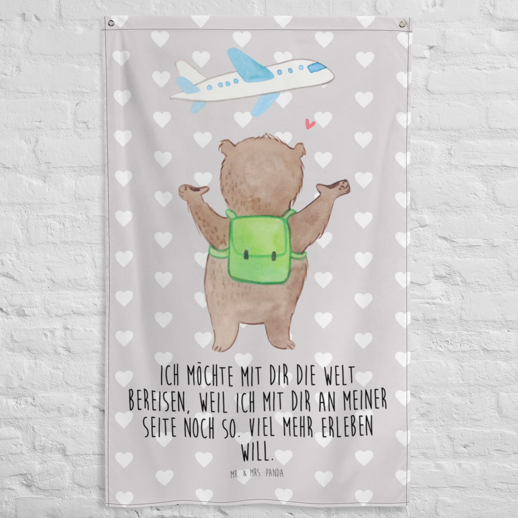 Wandteppich Bär Flugzeug Wandbehang, Dekoration, Boho, Wandteppich, Wandtuch, Wanddeko, Tapisserie, Tapestry, Wandbild, Textil-Kunst, Schmuck-Wandbehang, Wand Deko, Kinderzimmer, Kinderzimmer Wand, Kinderzimmer Deko, Kinderzimmer Wanddeko, Liebe, Partner, Freund, Freundin, Ehemann, Ehefrau, Heiraten, Verlobung, Heiratsantrag, Liebesgeschenk, Jahrestag, Hocheitstag, Valentinstag, Geschenk für Frauen, Hochzeitstag, Mitbringsel, Geschenk für Freundin, Geschenk für Partner, Liebesbeweis, für Männer, für Ehemann