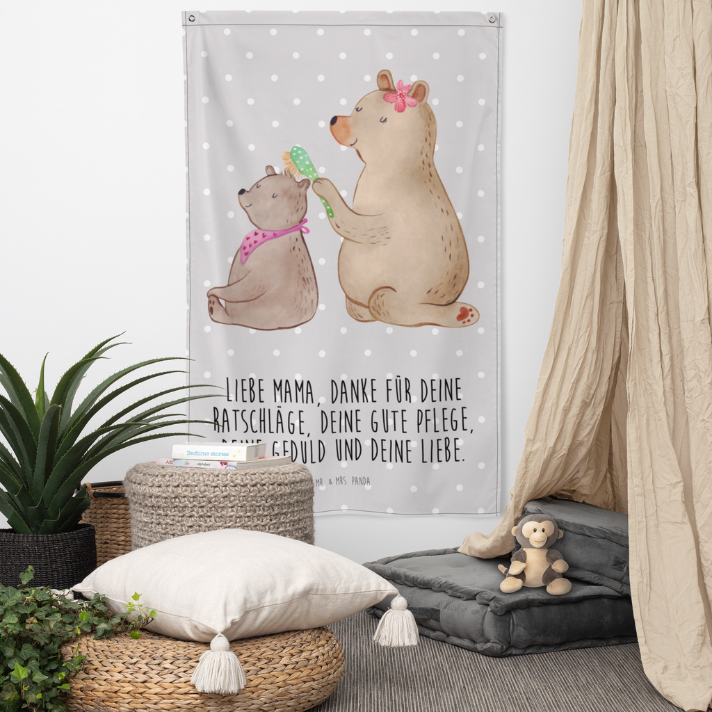 Wandteppich Bär mit Kind Wandbehang, Dekoration, Boho, Wandteppich, Wandtuch, Wanddeko, Tapisserie, Tapestry, Wandbild, Textil-Kunst, Schmuck-Wandbehang, Wand Deko, Kinderzimmer, Kinderzimmer Wand, Kinderzimmer Deko, Kinderzimmer Wanddeko, Familie, Vatertag, Muttertag, Bruder, Schwester, Mama, Papa, Oma, Opa, Geschenk, Mutti, Mutter
