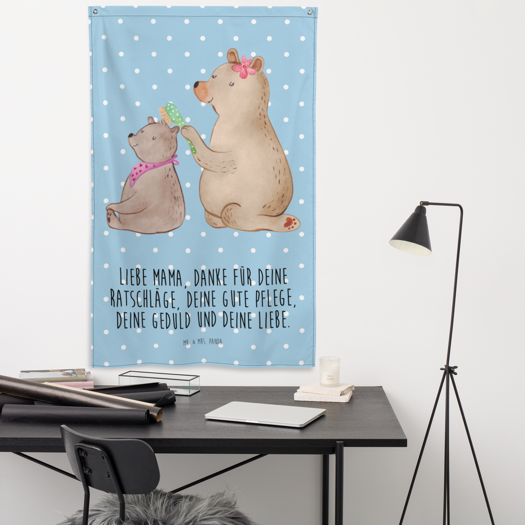 Wandteppich Bär mit Kind Wandbehang, Dekoration, Boho, Wandteppich, Wandtuch, Wanddeko, Tapisserie, Tapestry, Wandbild, Textil-Kunst, Schmuck-Wandbehang, Wand Deko, Kinderzimmer, Kinderzimmer Wand, Kinderzimmer Deko, Kinderzimmer Wanddeko, Familie, Vatertag, Muttertag, Bruder, Schwester, Mama, Papa, Oma, Opa, Geschenk, Mutti, Mutter