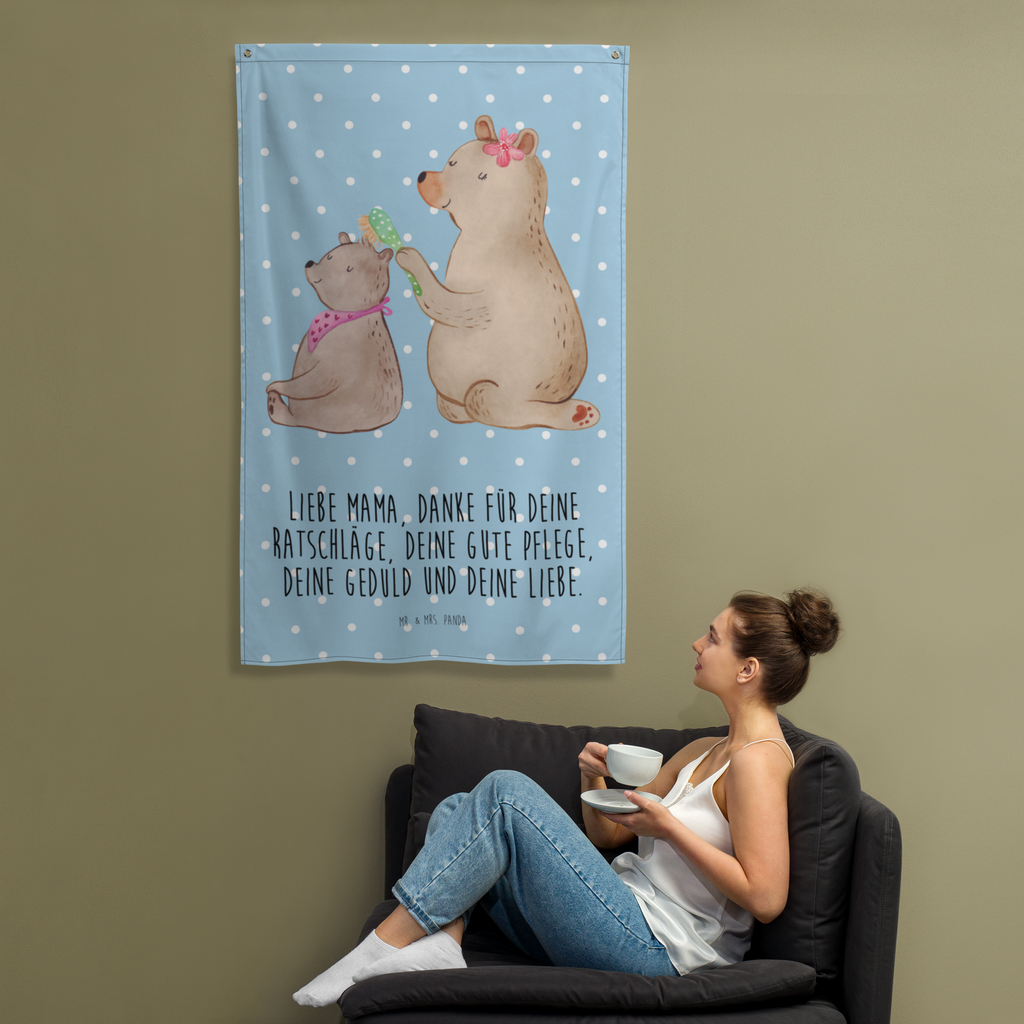 Wandteppich Bär mit Kind Wandbehang, Dekoration, Boho, Wandteppich, Wandtuch, Wanddeko, Tapisserie, Tapestry, Wandbild, Textil-Kunst, Schmuck-Wandbehang, Wand Deko, Kinderzimmer, Kinderzimmer Wand, Kinderzimmer Deko, Kinderzimmer Wanddeko, Familie, Vatertag, Muttertag, Bruder, Schwester, Mama, Papa, Oma, Opa, Geschenk, Mutti, Mutter
