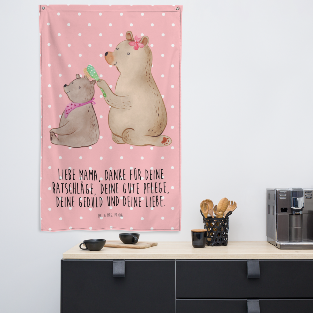 Wandteppich Bär mit Kind Wandbehang, Dekoration, Boho, Wandteppich, Wandtuch, Wanddeko, Tapisserie, Tapestry, Wandbild, Textil-Kunst, Schmuck-Wandbehang, Wand Deko, Kinderzimmer, Kinderzimmer Wand, Kinderzimmer Deko, Kinderzimmer Wanddeko, Familie, Vatertag, Muttertag, Bruder, Schwester, Mama, Papa, Oma, Opa, Geschenk, Mutti, Mutter