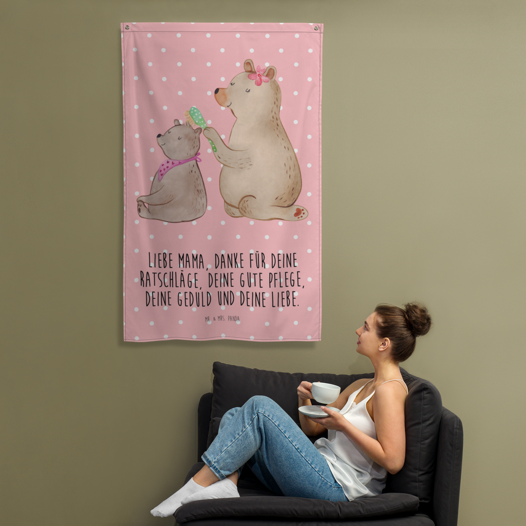 Wandteppich Bär mit Kind Wandbehang, Dekoration, Boho, Wandteppich, Wandtuch, Wanddeko, Tapisserie, Tapestry, Wandbild, Textil-Kunst, Schmuck-Wandbehang, Wand Deko, Kinderzimmer, Kinderzimmer Wand, Kinderzimmer Deko, Kinderzimmer Wanddeko, Familie, Vatertag, Muttertag, Bruder, Schwester, Mama, Papa, Oma, Opa, Geschenk, Mutti, Mutter