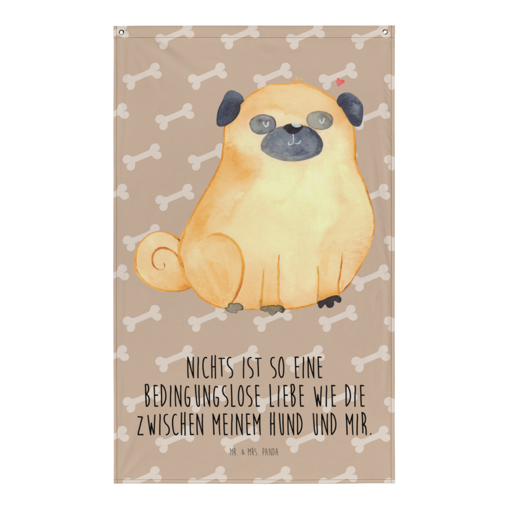 Wandteppich Mops Mops, Hund, Liebe, Hundeliebe,  Wandbehang, Dekoration, Boho, Wandteppich, Wandtuch, Wanddeko, Tapisserie, Tapestry  Hund, Hundemotiv, Haustier, Hunderasse, Tierliebhaber, Hundebesitzer, Sprüche