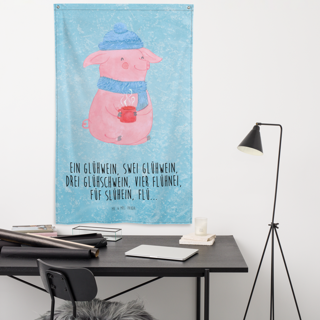 Wandteppich Lallelndes Glühschwein Glühwein, Betrunken, Weihnachtsmarkt, Spruch Wandbehang, Dekoration, Boho, Wandteppich, Wandtuch, Wanddeko, Tapisserie, Tapestry  Winter, Weihnachten, Weihnachtsdeko, Nikolaus, Advent, Heiligabend, Wintermotiv
