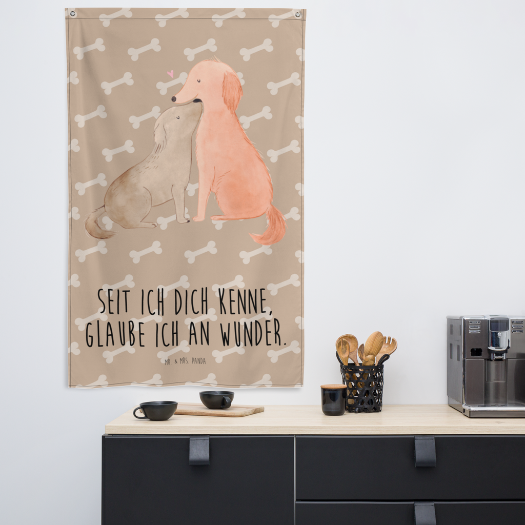 Wandteppich Hunde Liebe Liebe, Hund. Hunde, Kuss, Vertrauen, Kuscheln, Herz Wandbehang, Dekoration, Boho, Wandteppich, Wandtuch, Wanddeko, Tapisserie, Tapestry  Hund, Hundemotiv, Haustier, Hunderasse, Tierliebhaber, Hundebesitzer, Sprüche