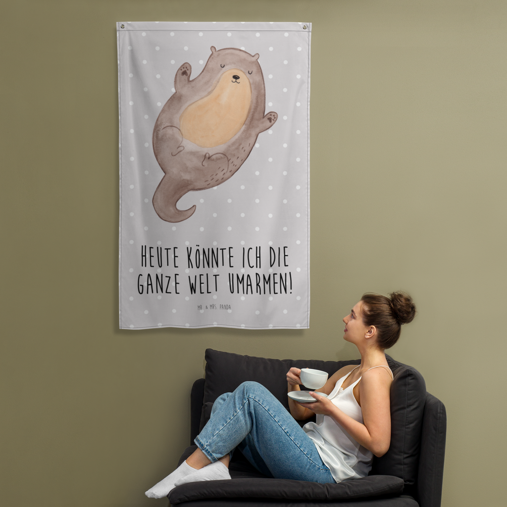 Wandteppich Otter Umarmen Wandbehang, Dekoration, Boho, Wandteppich, Wandtuch, Wanddeko, Tapisserie, Tapestry, Wandbild, Textil-Kunst, Schmuck-Wandbehang, Wand Deko, Kinderzimmer, Kinderzimmer Wand, Kinderzimmer Deko, Kinderzimmer Wanddeko, Otter, Fischotter, Seeotter, Otter Seeotter See Otter