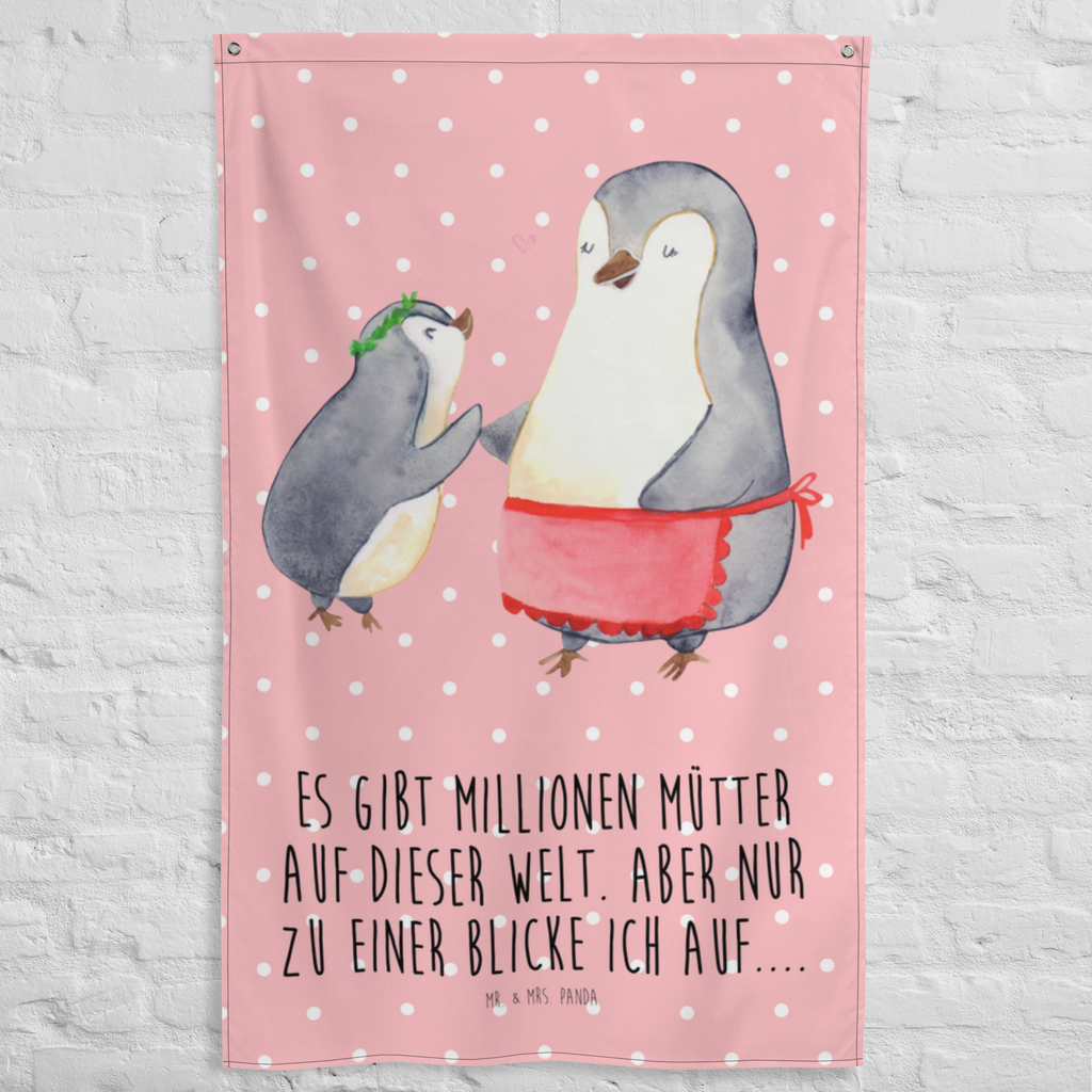 Wandteppich Pinguin mit Kind Wandbehang, Dekoration, Boho, Wandteppich, Wandtuch, Wanddeko, Tapisserie, Tapestry, Wandbild, Textil-Kunst, Schmuck-Wandbehang, Wand Deko, Kinderzimmer, Kinderzimmer Wand, Kinderzimmer Deko, Kinderzimmer Wanddeko, Familie, Vatertag, Muttertag, Bruder, Schwester, Mama, Papa, Oma, Opa, Geschenk, Mami, Mutti, Mutter, Geburststag