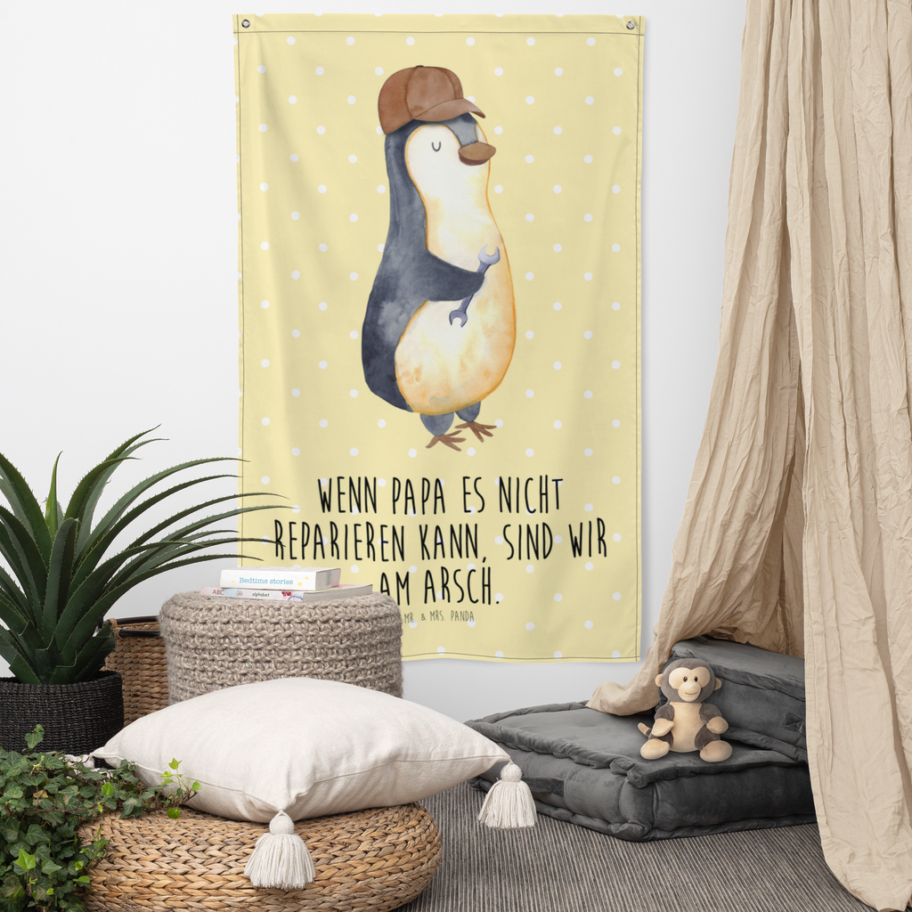 Wandteppich Wenn Papa es nicht reparieren kann, sind wir am Arsch Wandbehang, Dekoration, Boho, Wandteppich, Wandtuch, Wanddeko, Tapisserie, Tapestry, Wandbild, Textil-Kunst, Schmuck-Wandbehang, Wand Deko, Kinderzimmer, Kinderzimmer Wand, Kinderzimmer Deko, Kinderzimmer Wanddeko, Familie, Vatertag, Muttertag, Bruder, Schwester, Mama, Papa, Oma, Opa, Vater, Geschenk Papa, Bester Papa der Welt