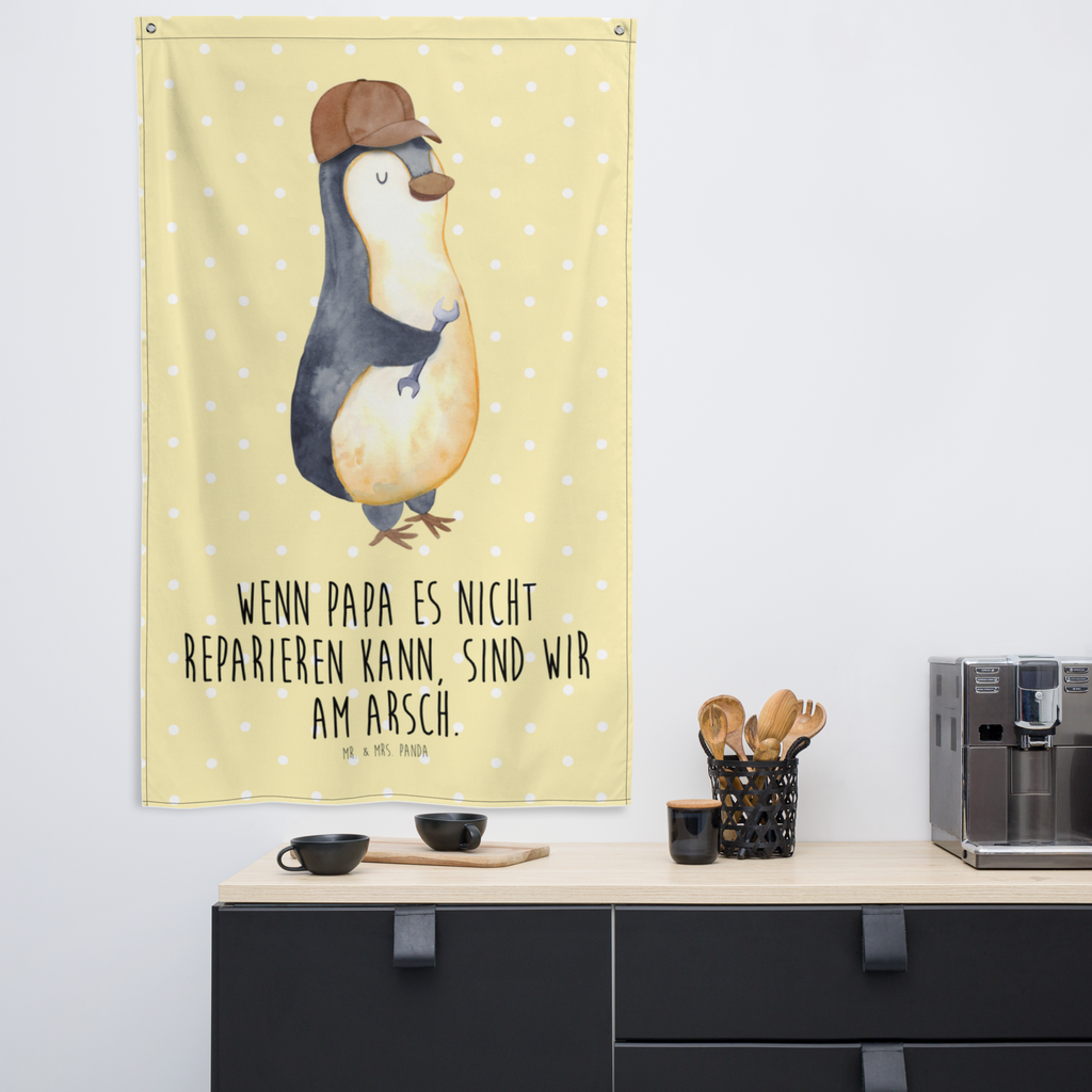 Wandteppich Wenn Papa es nicht reparieren kann, sind wir am Arsch Wandbehang, Dekoration, Boho, Wandteppich, Wandtuch, Wanddeko, Tapisserie, Tapestry, Wandbild, Textil-Kunst, Schmuck-Wandbehang, Wand Deko, Kinderzimmer, Kinderzimmer Wand, Kinderzimmer Deko, Kinderzimmer Wanddeko, Familie, Vatertag, Muttertag, Bruder, Schwester, Mama, Papa, Oma, Opa, Vater, Geschenk Papa, Bester Papa der Welt