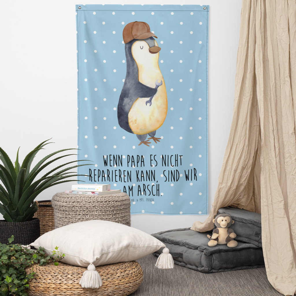 Wandteppich Wenn Papa es nicht reparieren kann, sind wir am Arsch Wandbehang, Dekoration, Boho, Wandteppich, Wandtuch, Wanddeko, Tapisserie, Tapestry, Wandbild, Textil-Kunst, Schmuck-Wandbehang, Wand Deko, Kinderzimmer, Kinderzimmer Wand, Kinderzimmer Deko, Kinderzimmer Wanddeko, Familie, Vatertag, Muttertag, Bruder, Schwester, Mama, Papa, Oma, Opa, Vater, Geschenk Papa, Bester Papa der Welt