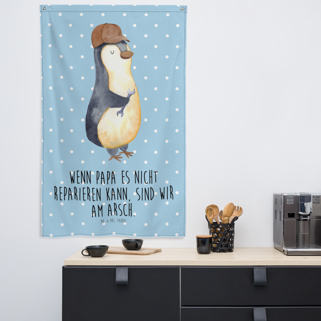 Wandteppich Wenn Papa es nicht reparieren kann, sind wir am Arsch Wandbehang, Dekoration, Boho, Wandteppich, Wandtuch, Wanddeko, Tapisserie, Tapestry, Wandbild, Textil-Kunst, Schmuck-Wandbehang, Wand Deko, Kinderzimmer, Kinderzimmer Wand, Kinderzimmer Deko, Kinderzimmer Wanddeko, Familie, Vatertag, Muttertag, Bruder, Schwester, Mama, Papa, Oma, Opa, Vater, Geschenk Papa, Bester Papa der Welt