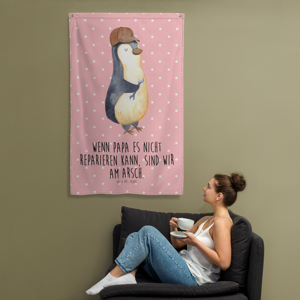 Wandteppich Wenn Papa es nicht reparieren kann, sind wir am Arsch Wandbehang, Dekoration, Boho, Wandteppich, Wandtuch, Wanddeko, Tapisserie, Tapestry, Wandbild, Textil-Kunst, Schmuck-Wandbehang, Wand Deko, Kinderzimmer, Kinderzimmer Wand, Kinderzimmer Deko, Kinderzimmer Wanddeko, Familie, Vatertag, Muttertag, Bruder, Schwester, Mama, Papa, Oma, Opa, Vater, Geschenk Papa, Bester Papa der Welt