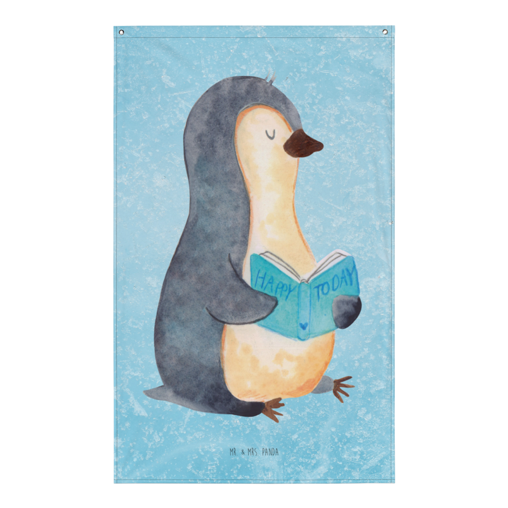 Wandteppich Pinguin Buch Wandbehang, Dekoration, Boho, Wandteppich, Wandtuch, Wanddeko, Tapisserie, Tapestry, Wandbild, Textil-Kunst, Schmuck-Wandbehang, Wand Deko, Kinderzimmer, Kinderzimmer Wand, Kinderzimmer Deko, Kinderzimmer Wanddeko, Pinguin, Pinguine, Buch, Lesen, Bücherwurm, Nichtstun, Faulenzen, Ferien, Urlaub, Freizeit