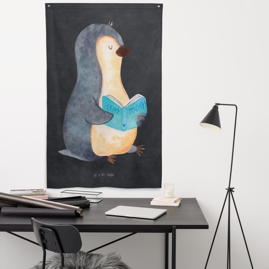 Wandteppich Pinguin Buch Wandbehang, Dekoration, Boho, Wandteppich, Wandtuch, Wanddeko, Tapisserie, Tapestry, Wandbild, Textil-Kunst, Schmuck-Wandbehang, Wand Deko, Kinderzimmer, Kinderzimmer Wand, Kinderzimmer Deko, Kinderzimmer Wanddeko, Pinguin, Pinguine, Buch, Lesen, Bücherwurm, Nichtstun, Faulenzen, Ferien, Urlaub, Freizeit