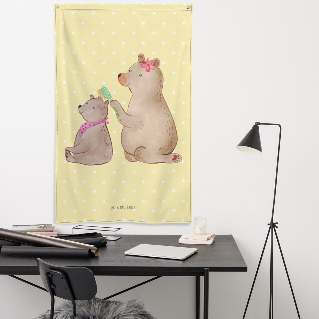 Wandteppich Bär mit Kind Wandbehang, Dekoration, Boho, Wandteppich, Wandtuch, Wanddeko, Tapisserie, Tapestry, Wandbild, Textil-Kunst, Schmuck-Wandbehang, Wand Deko, Kinderzimmer, Kinderzimmer Wand, Kinderzimmer Deko, Kinderzimmer Wanddeko, Familie, Vatertag, Muttertag, Bruder, Schwester, Mama, Papa, Oma, Opa, Geschenk, Mutti, Mutter