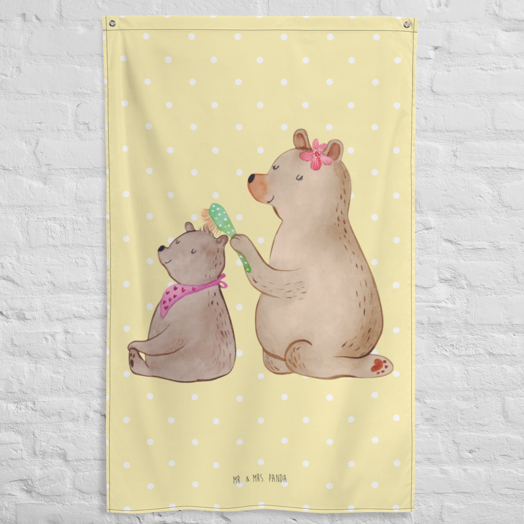 Wandteppich Bär mit Kind Wandbehang, Dekoration, Boho, Wandteppich, Wandtuch, Wanddeko, Tapisserie, Tapestry, Wandbild, Textil-Kunst, Schmuck-Wandbehang, Wand Deko, Kinderzimmer, Kinderzimmer Wand, Kinderzimmer Deko, Kinderzimmer Wanddeko, Familie, Vatertag, Muttertag, Bruder, Schwester, Mama, Papa, Oma, Opa, Geschenk, Mutti, Mutter