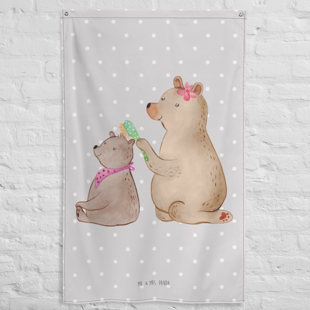 Wandteppich Bär mit Kind Wandbehang, Dekoration, Boho, Wandteppich, Wandtuch, Wanddeko, Tapisserie, Tapestry, Wandbild, Textil-Kunst, Schmuck-Wandbehang, Wand Deko, Kinderzimmer, Kinderzimmer Wand, Kinderzimmer Deko, Kinderzimmer Wanddeko, Familie, Vatertag, Muttertag, Bruder, Schwester, Mama, Papa, Oma, Opa, Geschenk, Mutti, Mutter