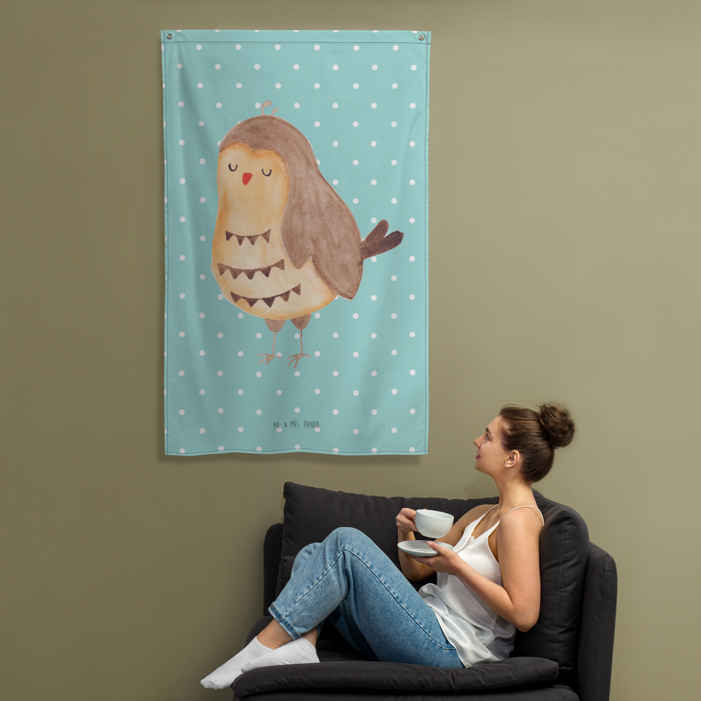 Wandteppich Eule Zufrieden Wandbehang, Dekoration, Boho, Wandteppich, Wandtuch, Wanddeko, Tapisserie, Tapestry, Wandbild, Textil-Kunst, Schmuck-Wandbehang, Wand Deko, Kinderzimmer, Kinderzimmer Wand, Kinderzimmer Deko, Kinderzimmer Wanddeko, Eule, Eule Spruch, Eule deko, Owl, Liebe Spruch, Romantisch, Wortspiel lustig, Spruch schön, Geschenk Hochzeitstag