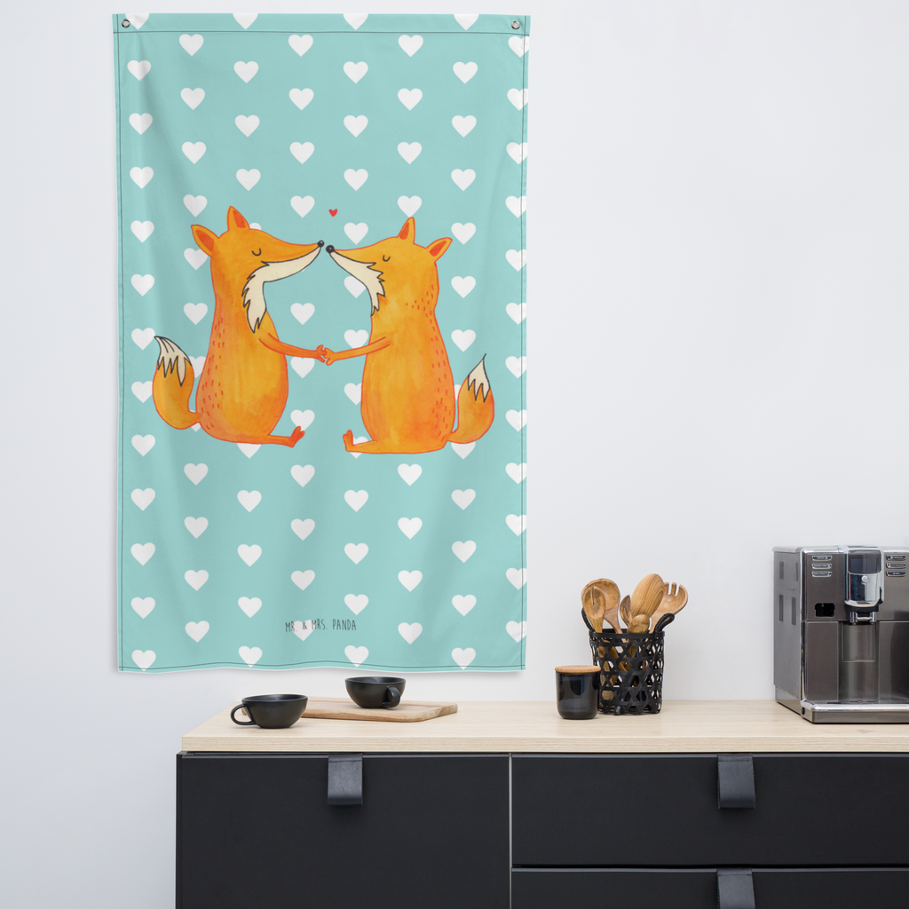 Wandbehang Füchse Liebe Fuchs, Füchse, Fox, Liebe, Liebespaar, Paar, Partner, Freundin, Freund, Ehe, Verlobte, Ehemann, Ehefrau, Liebesbeweis Wandbehang, Dekoration, Boho, Wandteppich, Wandtuch, Wanddeko, Tapisserie, Tapestry  Fuchs