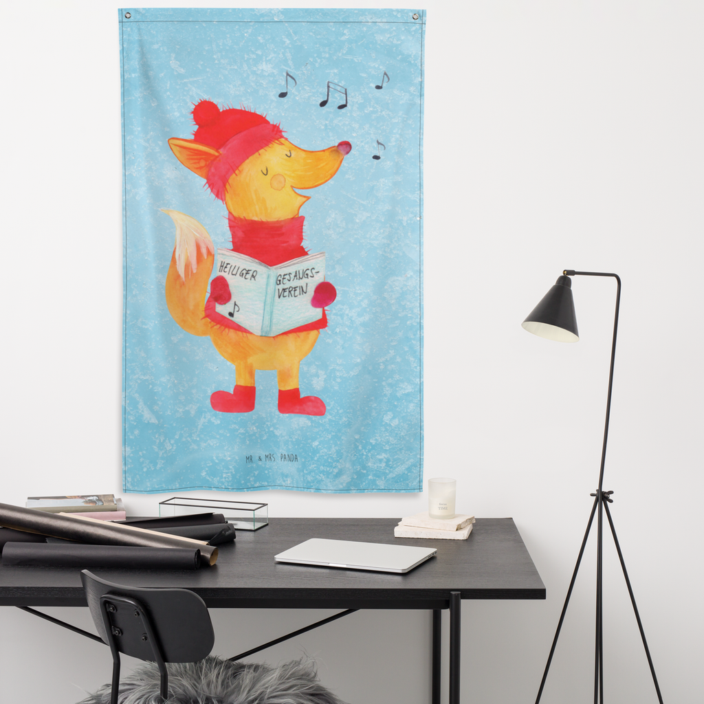 Wandbehang Fuchs Sänger Fuchs, Füchse, Weihnachten, Heiligabend, Winter, Sänger, Geschenk Sänger, Singen, Weihnachtslieder Wandbehang, Dekoration, Boho, Wandteppich, Wandtuch, Wanddeko, Tapisserie, Tapestry  Winter, Weihnachten, Weihnachtsdeko, Nikolaus, Advent, Heiligabend, Wintermotiv