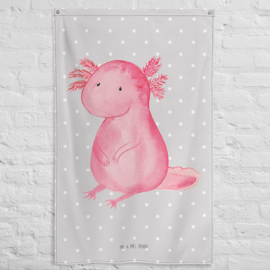 Wandteppich Axolotl Wandbehang, Dekoration, Boho, Wandteppich, Wandtuch, Wanddeko, Tapisserie, Tapestry, Wandbild, Textil-Kunst, Schmuck-Wandbehang, Wand Deko, Kinderzimmer, Kinderzimmer Wand, Kinderzimmer Deko, Kinderzimmer Wanddeko, Axolotl, Molch, Axolot, vergnügt, fröhlich, zufrieden, Lebensstil, Weisheit, Lebensweisheit, Liebe, Freundin