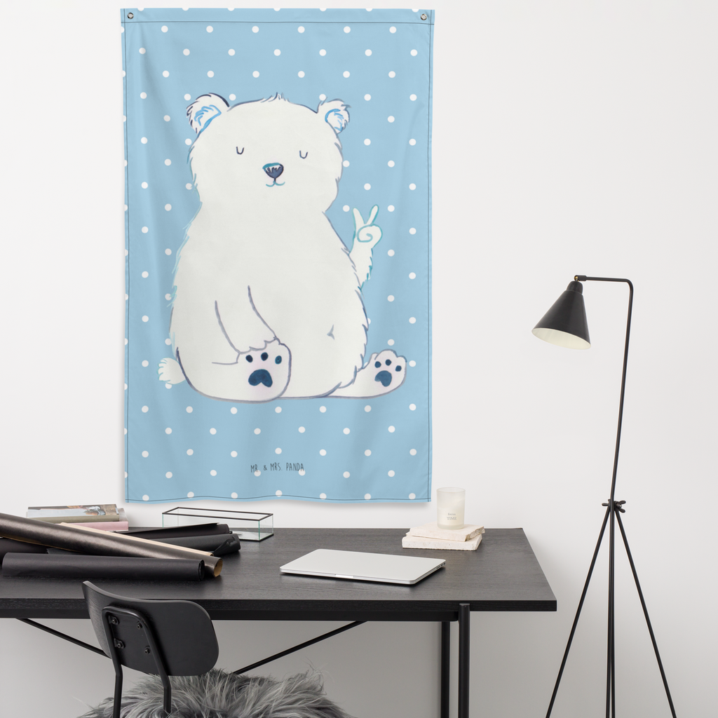 Wandteppich Eisbär Faul Wandbehang, Dekoration, Boho, Wandteppich, Wandtuch, Wanddeko, Tapisserie, Tapestry, Wandbild, Textil-Kunst, Schmuck-Wandbehang, Wand Deko, Kinderzimmer, Kinderzimmer Wand, Kinderzimmer Deko, Kinderzimmer Wanddeko, Bär, Teddy, Teddybär, Eisbär, Nordpol, Faul, Entspannen, Relaxen, Büro, Arbeit, Bürojob, Arbeitsplatz, Homeoffice