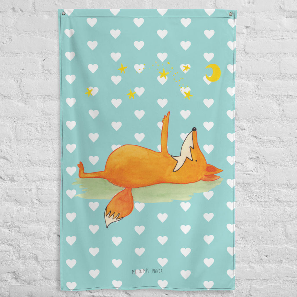 Wandteppich Fuchs Sterne Wandbehang, Dekoration, Boho, Wandteppich, Wandtuch, Wanddeko, Tapisserie, Tapestry, Wandbild, Textil-Kunst, Schmuck-Wandbehang, Wand Deko, Kinderzimmer, Kinderzimmer Wand, Kinderzimmer Deko, Kinderzimmer Wanddeko, Fuchs, Füchse, tröstende Worte, Spruch positiv, Spruch schön, Romantik, Always Look on the Bright Side of Life