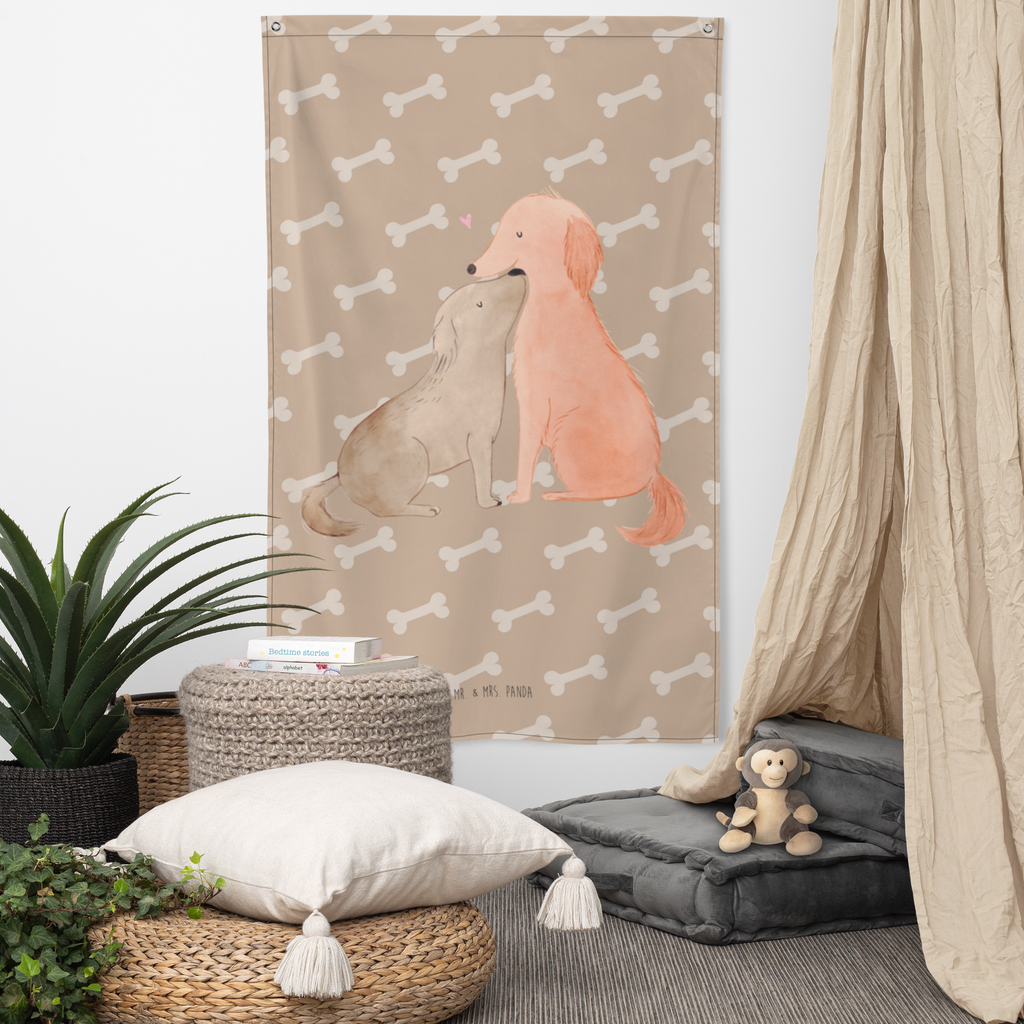 Wandteppich Hunde Liebe Liebe, Hund. Hunde, Kuss, Vertrauen, Kuscheln, Herz Wandbehang, Dekoration, Boho, Wandteppich, Wandtuch, Wanddeko, Tapisserie, Tapestry  Hund, Hundemotiv, Haustier, Hunderasse, Tierliebhaber, Hundebesitzer, Sprüche