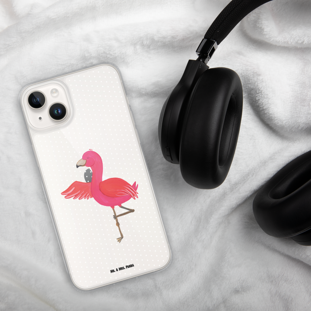 Handyhülle Flamingo Yoga Flamingo, Vogel, Yoga, Namaste, Achtsamkeit, Yoga-Übung, Entspannung, Ärger, Aufregen, Tiefenentspannung Handyhülle, Handycover, Transparente Handyhülle, Flexible Handyhülle, Handyschutz, Transparent, Durchsichtig, Schutzhülle für Handy, Stilvolle Handyhülle, Robuste Handyhülle, Schutz vor Kratzern, Schützende Handyhülle  Flamingo