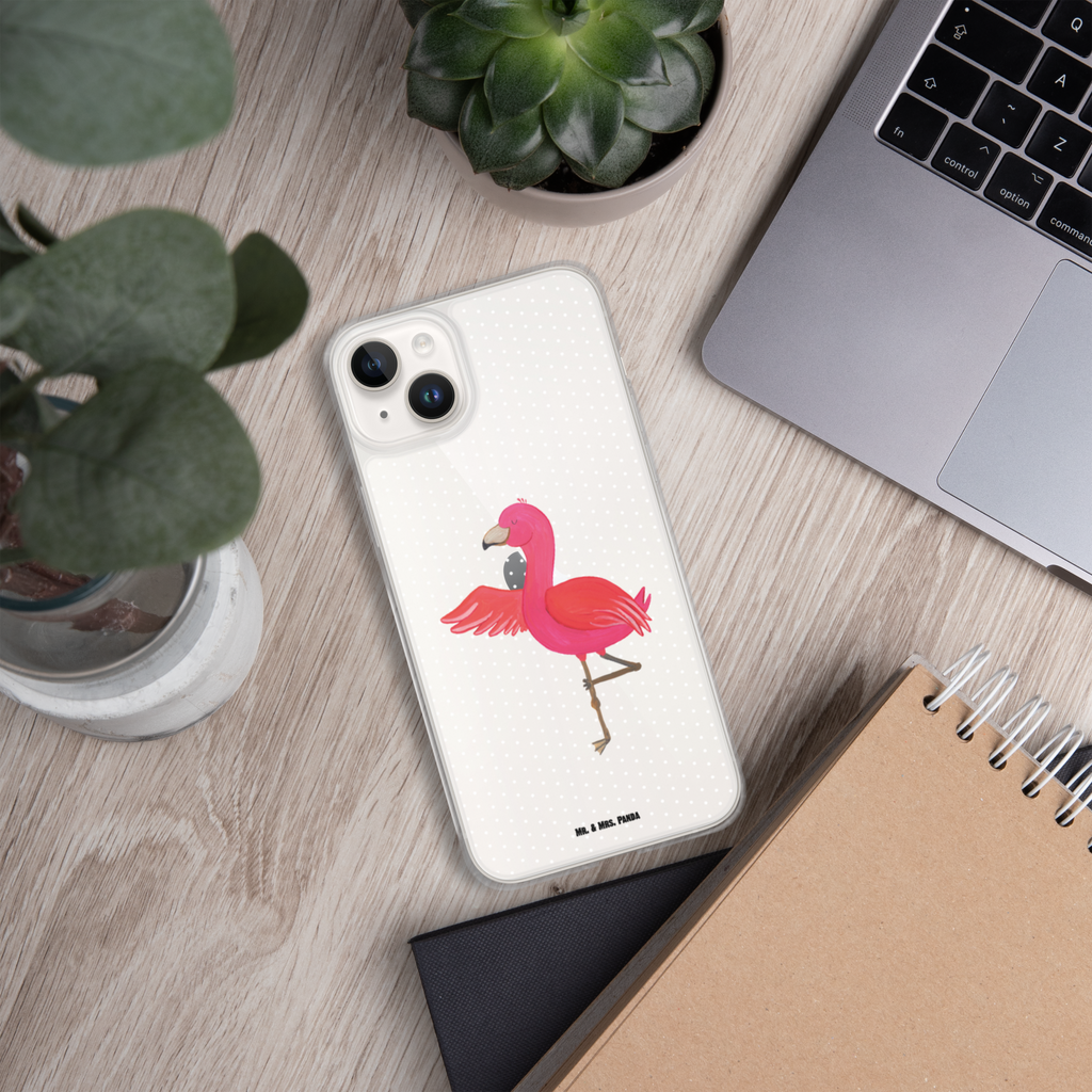 Handyhülle Flamingo Yoga Flamingo, Vogel, Yoga, Namaste, Achtsamkeit, Yoga-Übung, Entspannung, Ärger, Aufregen, Tiefenentspannung Handyhülle, Handycover, Transparente Handyhülle, Flexible Handyhülle, Handyschutz, Transparent, Durchsichtig, Schutzhülle für Handy, Stilvolle Handyhülle, Robuste Handyhülle, Schutz vor Kratzern, Schützende Handyhülle  Flamingo
