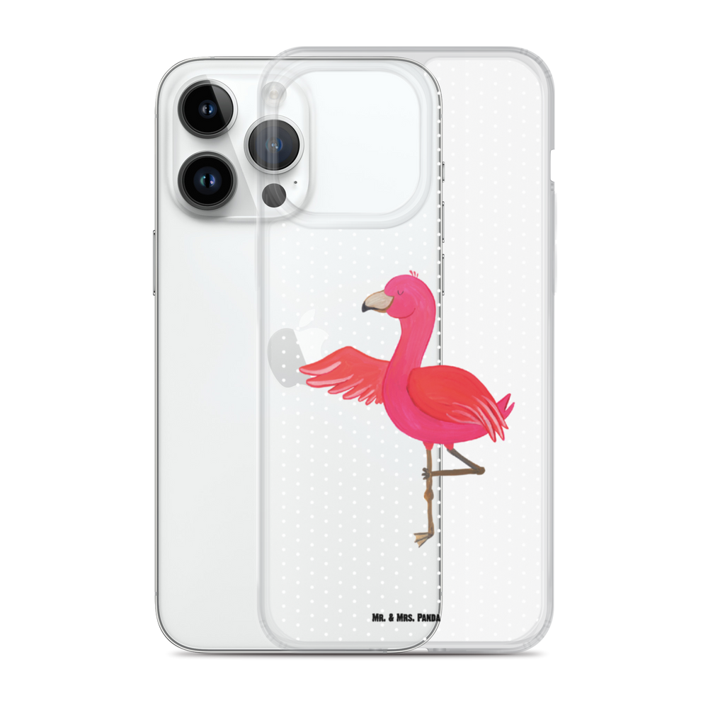 Handyhülle Flamingo Yoga Flamingo, Vogel, Yoga, Namaste, Achtsamkeit, Yoga-Übung, Entspannung, Ärger, Aufregen, Tiefenentspannung Handyhülle, Handycover, Transparente Handyhülle, Flexible Handyhülle, Handyschutz, Transparent, Durchsichtig, Schutzhülle für Handy, Stilvolle Handyhülle, Robuste Handyhülle, Schutz vor Kratzern, Schützende Handyhülle  Flamingo
