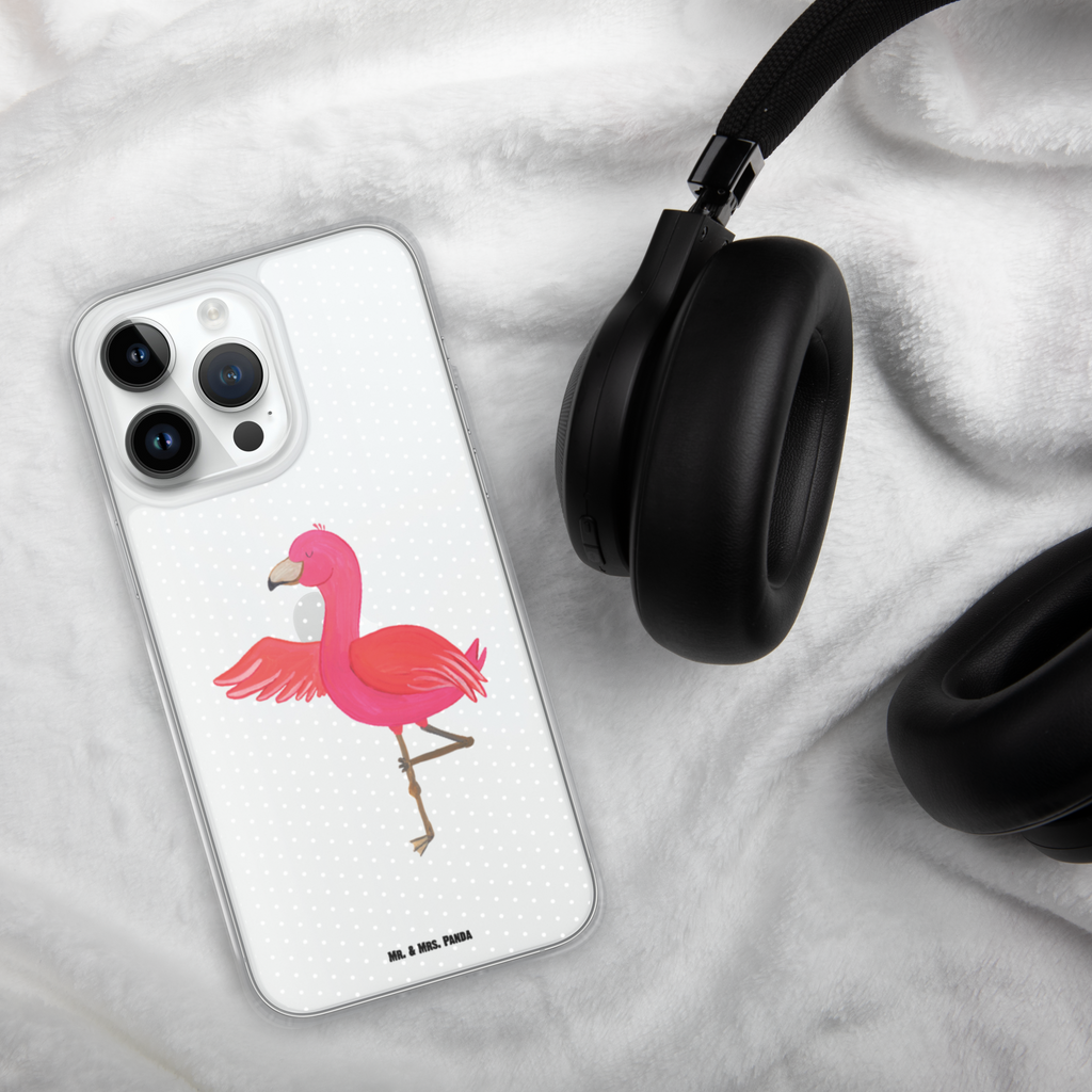 Handyhülle Flamingo Yoga Flamingo, Vogel, Yoga, Namaste, Achtsamkeit, Yoga-Übung, Entspannung, Ärger, Aufregen, Tiefenentspannung Handyhülle, Handycover, Transparente Handyhülle, Flexible Handyhülle, Handyschutz, Transparent, Durchsichtig, Schutzhülle für Handy, Stilvolle Handyhülle, Robuste Handyhülle, Schutz vor Kratzern, Schützende Handyhülle  Flamingo
