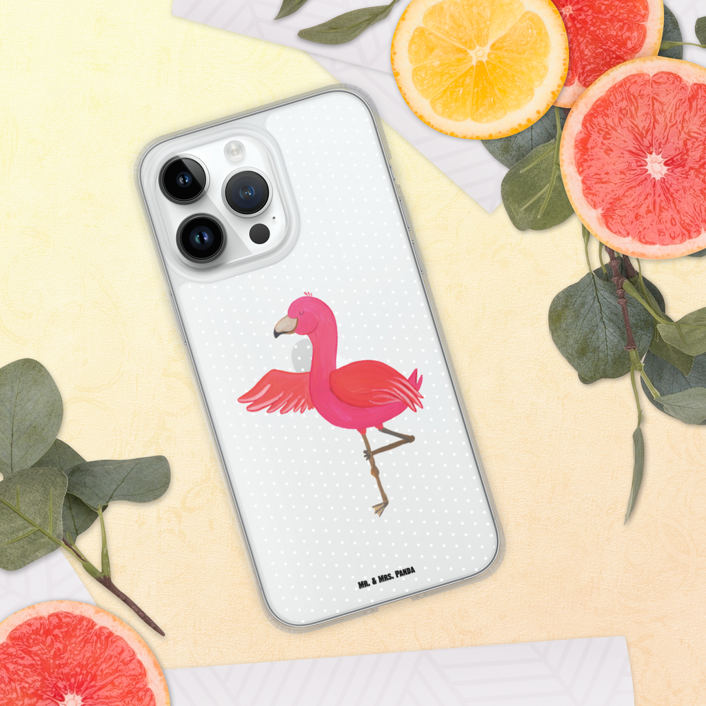 Handyhülle Flamingo Yoga Flamingo, Vogel, Yoga, Namaste, Achtsamkeit, Yoga-Übung, Entspannung, Ärger, Aufregen, Tiefenentspannung Handyhülle, Handycover, Transparente Handyhülle, Flexible Handyhülle, Handyschutz, Transparent, Durchsichtig, Schutzhülle für Handy, Stilvolle Handyhülle, Robuste Handyhülle, Schutz vor Kratzern, Schützende Handyhülle  Flamingo