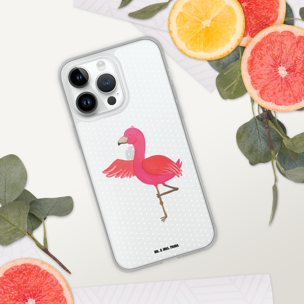 Handyhülle Flamingo Yoga Flamingo, Vogel, Yoga, Namaste, Achtsamkeit, Yoga-Übung, Entspannung, Ärger, Aufregen, Tiefenentspannung Handyhülle, Handycover, Transparente Handyhülle, Flexible Handyhülle, Handyschutz, Transparent, Durchsichtig, Schutzhülle für Handy, Stilvolle Handyhülle, Robuste Handyhülle, Schutz vor Kratzern, Schützende Handyhülle  Flamingo
