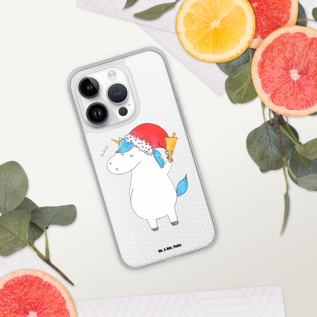 Handyhülle Einhorn Weihnachtsmann Gin, Schokolade, Schoki, Einhorn, Einhörner, Unicorn, Weihnachten, Weihnachtsmann, Nikolaus, Wunschzettel, Wunschliste, Feenstaub Handyhülle, Handycover, Transparente Handyhülle, Flexible Handyhülle, Handyschutz, Transparent, Durchsichtig, Schutzhülle für Handy, Stilvolle Handyhülle, Robuste Handyhülle, Schutz vor Kratzern, Schützende Handyhülle  Einhorn, Einhörner, Einhorn Deko, Pegasus, Unicorn