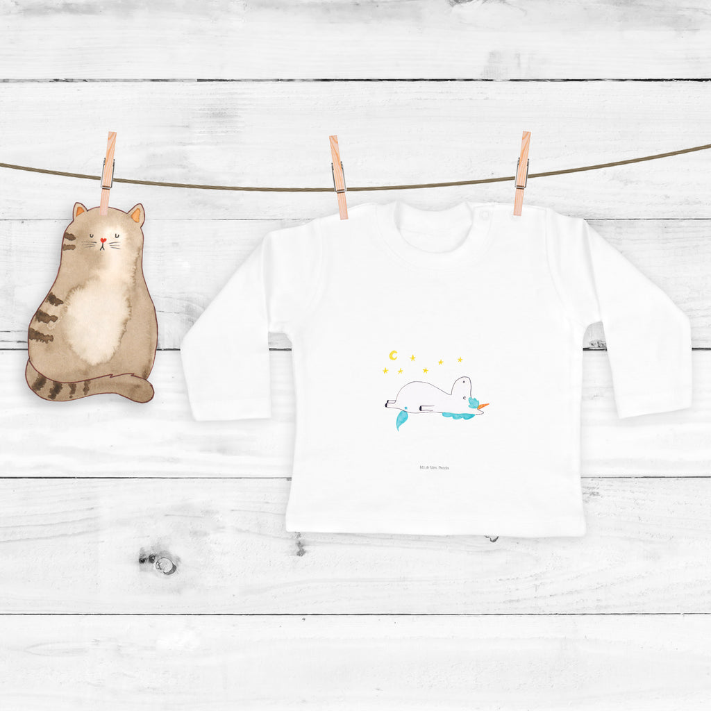 3-6 Monate Baby Longsleeve Einhorn Sternenhimmel Mädchen, Jungen, Baby, Langarm, Bio, Kleidung, Einhorn, Einhörner, Einhorn Deko, Pegasus, Unicorn, Sterne, Dachschaden, Verrückt, Sternenhimmel