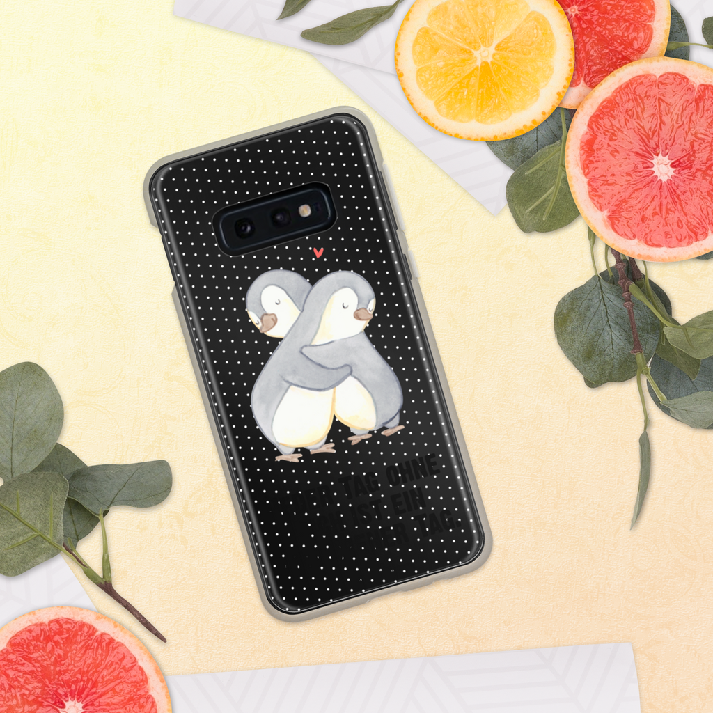 Handyhülle Pinguine Kuscheln Valentinstag, Geschenk für Frauen, Liebesgeschenk, Jahrestag, Hochzeitstag, Mitbringsel, Geschenk für Freundin, Geschenk für Partner, Freund, Liebesbeweis, für Männer, für Ehemann Handyhülle, Handycover, Transparente Handyhülle, Flexible Handyhülle, Handyschutz, Transparent, Durchsichtig, Schutzhülle für Handy, Stilvolle Handyhülle, Robuste Handyhülle, Schutz vor Kratzern, Schützende Handyhülle  Liebe,  Partner, Freund, Freundin, Ehemann, Ehefrau, Heiraten, Verlobung, Heiratsantrag, Liebesgeschenk, Jahrestag, Hocheitstag