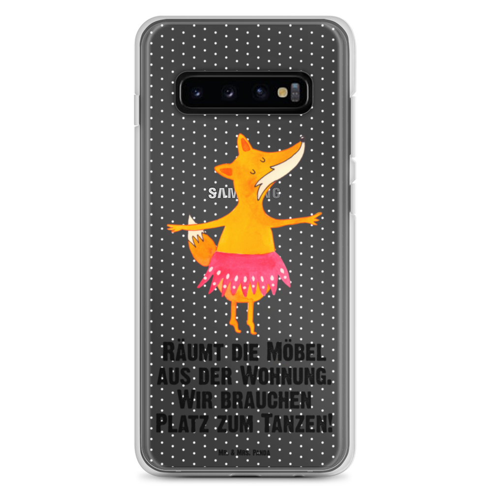 Handyhülle Fuchs Ballerina Fuchs, Fuchs Spruch, Füchse, Füchsin, Ballerina, Ballett, Tänzerin, Tanzen, Party, Einladung, Geburtstag Handyhülle, Handycover, Transparente Handyhülle, Flexible Handyhülle, Handyschutz, Transparent, Durchsichtig, Schutzhülle für Handy, Stilvolle Handyhülle, Robuste Handyhülle, Schutz vor Kratzern, Schützende Handyhülle  Fuchs