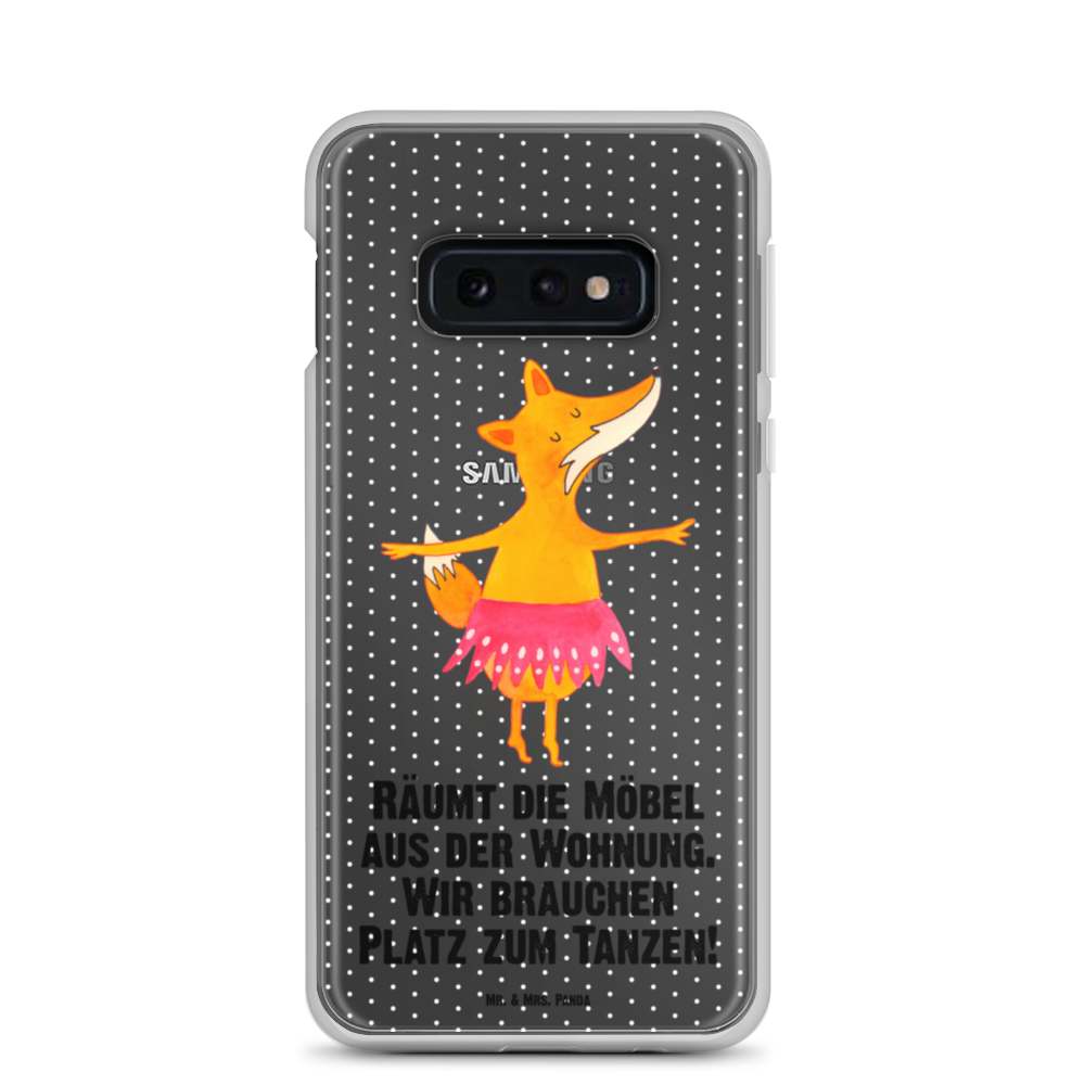 Handyhülle Fuchs Ballerina Fuchs, Fuchs Spruch, Füchse, Füchsin, Ballerina, Ballett, Tänzerin, Tanzen, Party, Einladung, Geburtstag Handyhülle, Handycover, Transparente Handyhülle, Flexible Handyhülle, Handyschutz, Transparent, Durchsichtig, Schutzhülle für Handy, Stilvolle Handyhülle, Robuste Handyhülle, Schutz vor Kratzern, Schützende Handyhülle  Fuchs