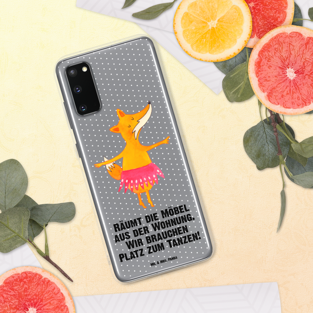 Handyhülle Fuchs Ballerina Fuchs, Fuchs Spruch, Füchse, Füchsin, Ballerina, Ballett, Tänzerin, Tanzen, Party, Einladung, Geburtstag Handyhülle, Handycover, Transparente Handyhülle, Flexible Handyhülle, Handyschutz, Transparent, Durchsichtig, Schutzhülle für Handy, Stilvolle Handyhülle, Robuste Handyhülle, Schutz vor Kratzern, Schützende Handyhülle  Fuchs