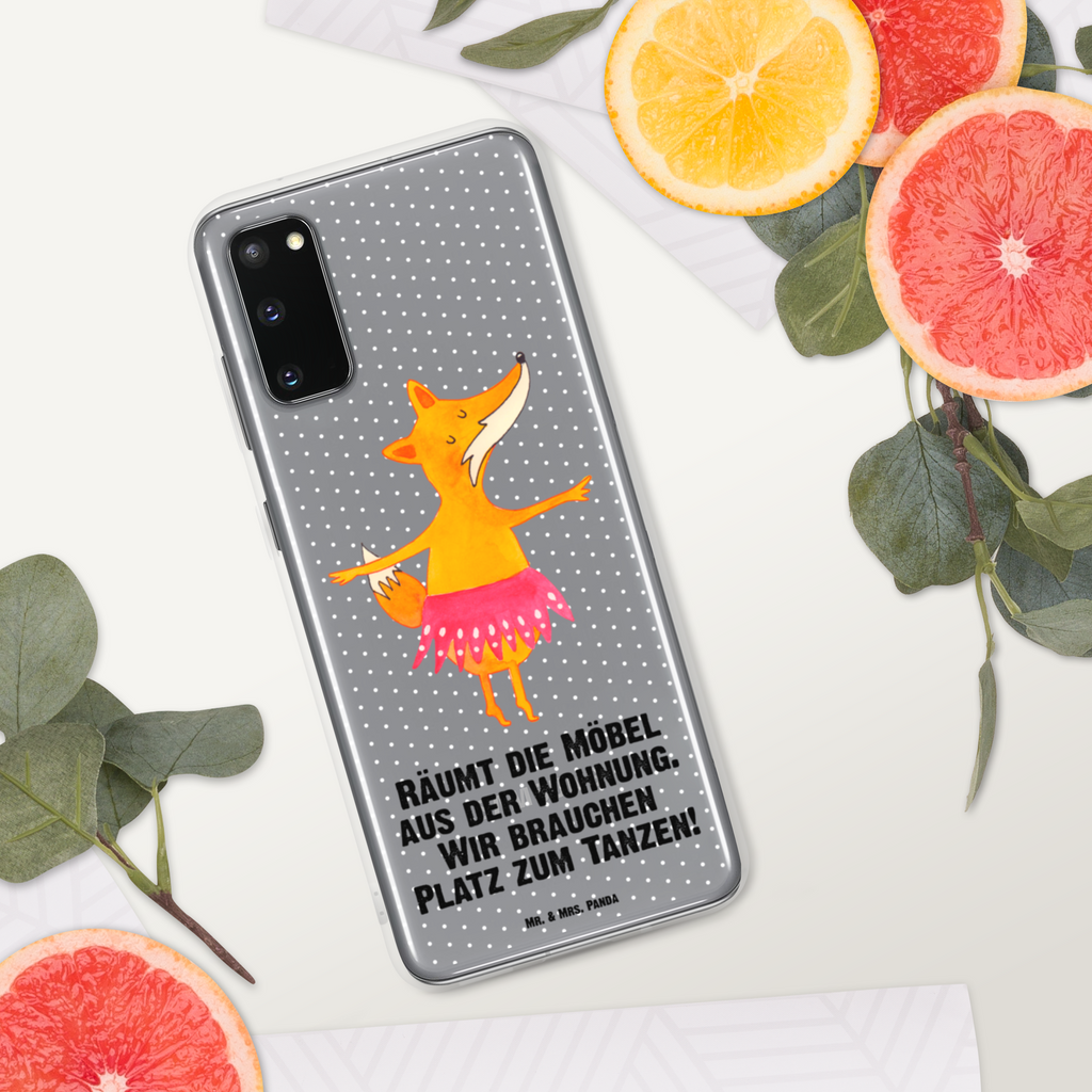 Handyhülle Fuchs Ballerina Fuchs, Fuchs Spruch, Füchse, Füchsin, Ballerina, Ballett, Tänzerin, Tanzen, Party, Einladung, Geburtstag Handyhülle, Handycover, Transparente Handyhülle, Flexible Handyhülle, Handyschutz, Transparent, Durchsichtig, Schutzhülle für Handy, Stilvolle Handyhülle, Robuste Handyhülle, Schutz vor Kratzern, Schützende Handyhülle  Fuchs