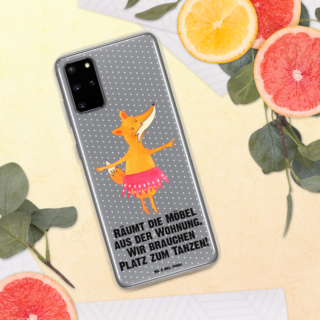 Handyhülle Fuchs Ballerina Fuchs, Fuchs Spruch, Füchse, Füchsin, Ballerina, Ballett, Tänzerin, Tanzen, Party, Einladung, Geburtstag Handyhülle, Handycover, Transparente Handyhülle, Flexible Handyhülle, Handyschutz, Transparent, Durchsichtig, Schutzhülle für Handy, Stilvolle Handyhülle, Robuste Handyhülle, Schutz vor Kratzern, Schützende Handyhülle  Fuchs