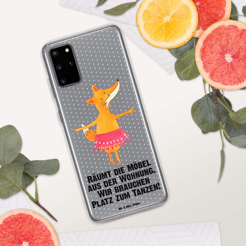 Handyhülle Fuchs Ballerina Fuchs, Fuchs Spruch, Füchse, Füchsin, Ballerina, Ballett, Tänzerin, Tanzen, Party, Einladung, Geburtstag Handyhülle, Handycover, Transparente Handyhülle, Flexible Handyhülle, Handyschutz, Transparent, Durchsichtig, Schutzhülle für Handy, Stilvolle Handyhülle, Robuste Handyhülle, Schutz vor Kratzern, Schützende Handyhülle  Fuchs
