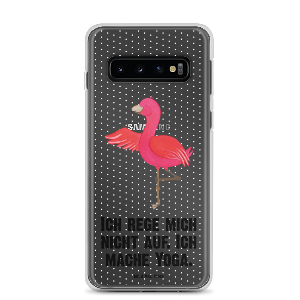 Handyhülle Flamingo Yoga Flamingo, Vogel, Yoga, Namaste, Achtsamkeit, Yoga-Übung, Entspannung, Ärger, Aufregen, Tiefenentspannung Handyhülle, Handycover, Transparente Handyhülle, Flexible Handyhülle, Handyschutz, Transparent, Durchsichtig, Schutzhülle für Handy, Stilvolle Handyhülle, Robuste Handyhülle, Schutz vor Kratzern, Schützende Handyhülle  Flamingo
