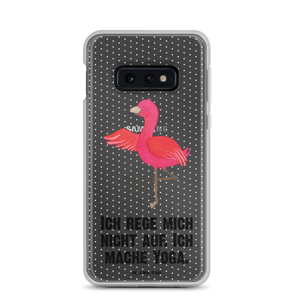Handyhülle Flamingo Yoga Flamingo, Vogel, Yoga, Namaste, Achtsamkeit, Yoga-Übung, Entspannung, Ärger, Aufregen, Tiefenentspannung Handyhülle, Handycover, Transparente Handyhülle, Flexible Handyhülle, Handyschutz, Transparent, Durchsichtig, Schutzhülle für Handy, Stilvolle Handyhülle, Robuste Handyhülle, Schutz vor Kratzern, Schützende Handyhülle  Flamingo